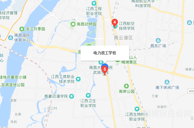 江西電力高級(jí)技工學(xué)校地址在哪里