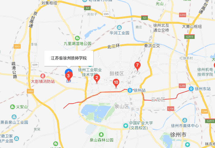 徐州技師學(xué)院地址在哪里