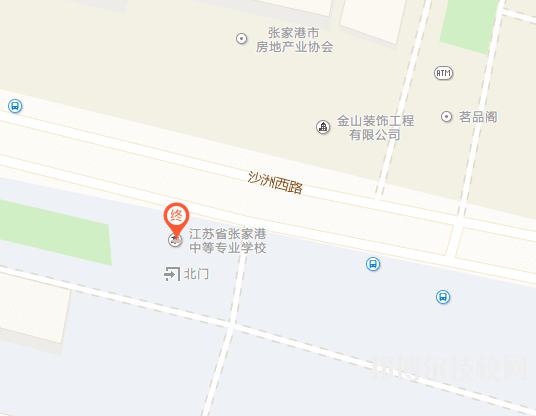  江蘇張家港中等專業(yè)學校地址在哪里