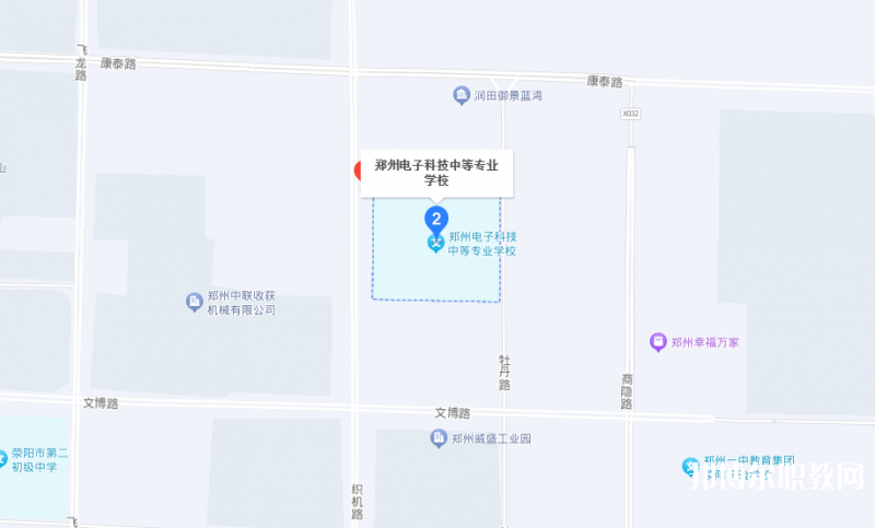 中牟電子科技中等專業(yè)學校地址，乘車路線