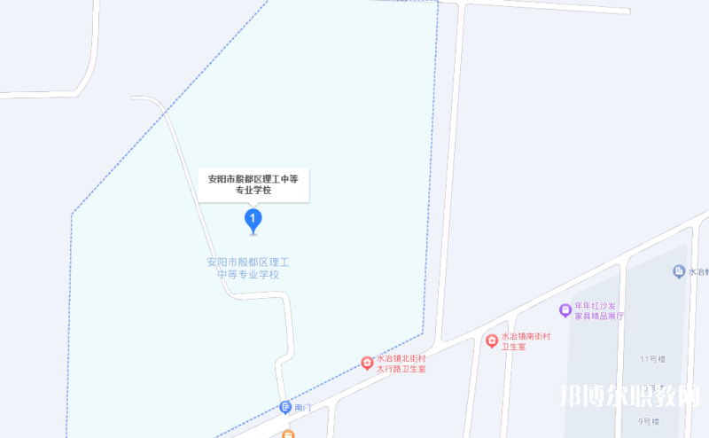 安陽(yáng)市殷都區(qū)理工中等專業(yè)學(xué)校地址，乘車路線