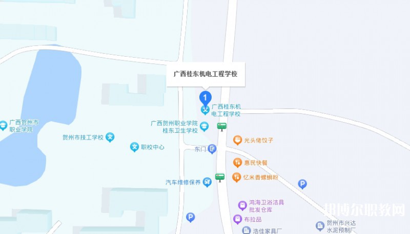 桂東機(jī)電工程學(xué)校地址，乘車路線